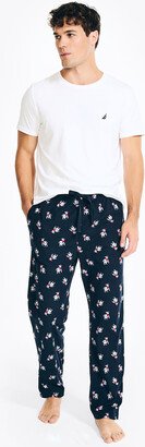 Printed Fleece Sleep Pant