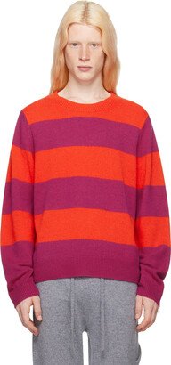Guest in Residence Pink & Red Stripe Sweater