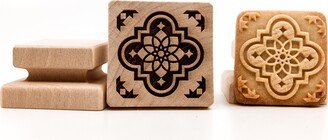 No. S080 Alhambra Symbols Wooden Stamp Deeply Engraved, Toys, Stamp, Baking Gift, Alhambra
