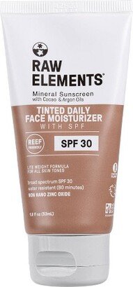 Raw Elements Tinted Daily Face Bioresin Tube - SPF 30 - 1.8 fl oz