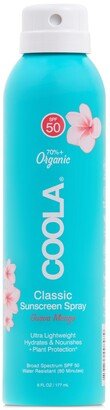 Classic Body Organic Sunscreen Spray Spf 50 - Guava Mango, 6-oz.