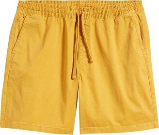 Range Salt Wash Stretch Cotton Pull-On Shorts