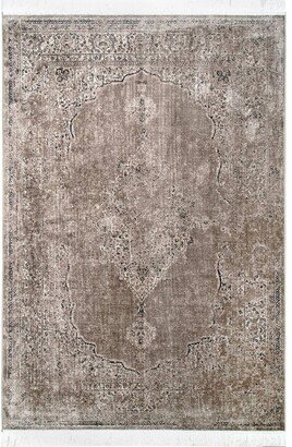 Cantrell DCRS03B Tan 4' x 6' Area Rug