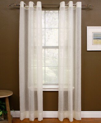 Miller Curtains Sheer Preston Grommet 48 x 108 Panel