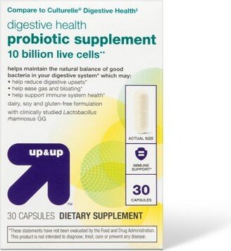 Probiotic Digestive Health Supplement - 30ct - up & up™