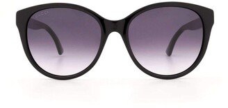 Round Frame Sunglasses-CR