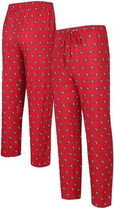 Men's Concepts Sport Scarlet San Francisco 49ers Gauge Allover Print Knit Pants