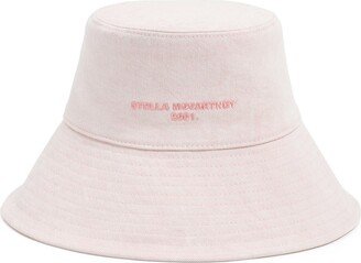 Logo Embroidered Bucket Hat-AL