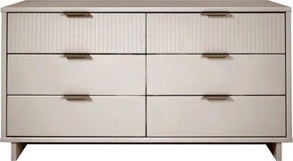 Granville Modern 6 Drawer Double Wide Dresser