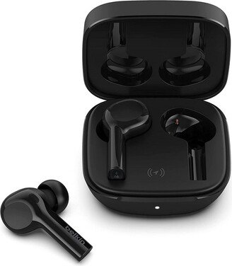 SoundForm Freedom True Wireless Earbuds - Bluetooth Wireless Charging Case IPX5 Certified Sweat/Water Resistant Deep Bass AUC002glBK (Black)