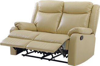 Ward Faux Leather Double Reclining Loveseat