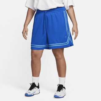 Women's Swoosh Fly Crossover Shorts (Plus Size) in Blue