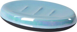 Allure Home Creation Blue Poppies Soap Dish - 0.91'' x 5.31'' x 3.66''