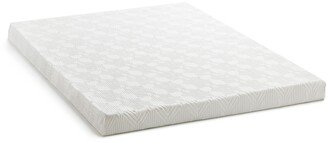 Dream Collection by Lucid 4 Gel Memory Foam Mattress Topper with Breathable Cover, King