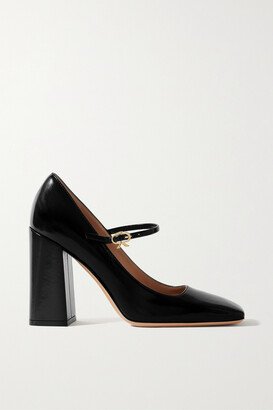 Nuit 95 Patent-leather Mary Jane Pumps - Black