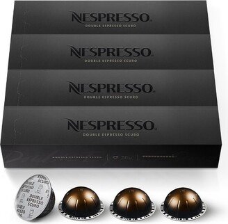 Vertuo Double Espresso Scuro Capsules Medium Roast - 40ct