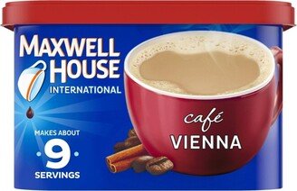 Maxwell House International Café Vienna Medium Roast Beverage Mix - 9oz