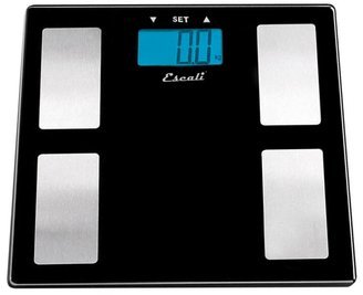 Glass Body Fat, Water, Muscle Mass Scale, 400lb