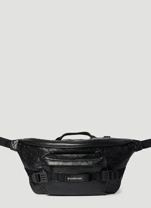 Army Belt Bag - Man Belt Bags Black One Size