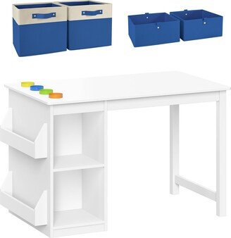 RiverRidge Kids Art Activity Table with 4pc