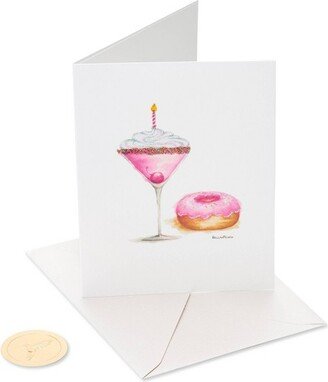 Donut and Drink Card - PAPYRUS