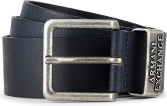 Logo-Hardware Leather Belt