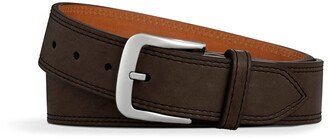 Men's Essex Double Stitch Leather Belt