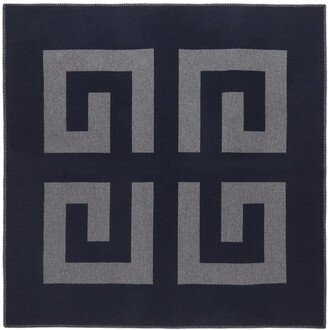 Navy Logo Blanket