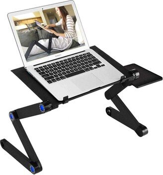 Adjustable Laptop Desk with Mouse Pad,2 Cooling Fan