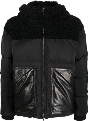 Hooded Padded Down Jacket