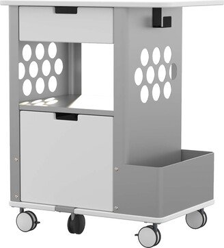 Safco Products 5202WH Focal Cart