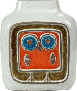 Glass Menagerie - Owl Vase Vase Light Grey