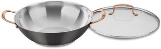 Onyx Black & Rose Gold All-Purpose Pan & Lid, Created for Macy's