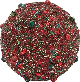 Saro Lifestyle Radiant Sphere Beaded Orb