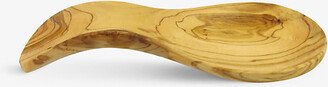 Grained Olive-wood Spoon Rest 21.5cm