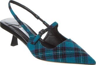 Didi 45 Tartan Slingback Pump