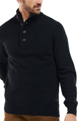 Essential Half Placket Wool Pullover