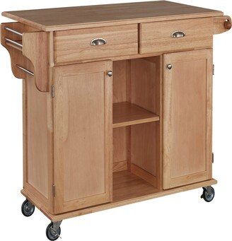 Natural Napa Kitchen Cart