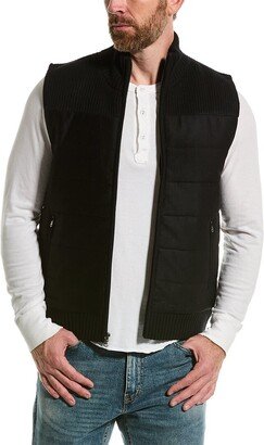 Amicale Cashmere Wool & Cashmere-Blend Vest-AD