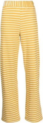 Striped Straight-Leg Trousers-AD