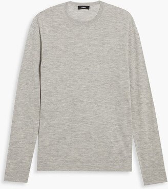 Mélange cashmere sweater-AA