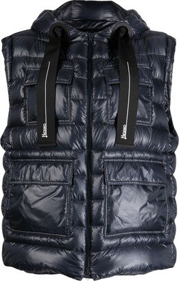 Logo-Print Padded Gilet