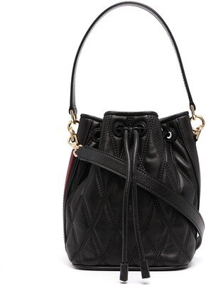 Donae leather bucket bag