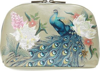 Large Cosmetic Pouch 1164 (Regal Peacock) Handbags