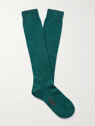 Stretch-Cashmere Socks