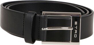 Logo Engraved Buckle Belt-AF