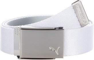 Reversible Web Belt (Bright White) Men's Belts