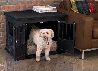 Triple Door Dog Crate & End Table-AA