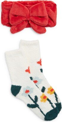 Spa Butter Hairband & Socks Set