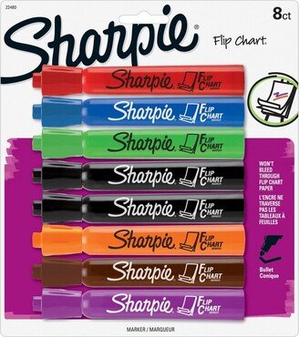 Sharpie Flip Chart Marker Bullet Point 8/PK Assorted 22480PP